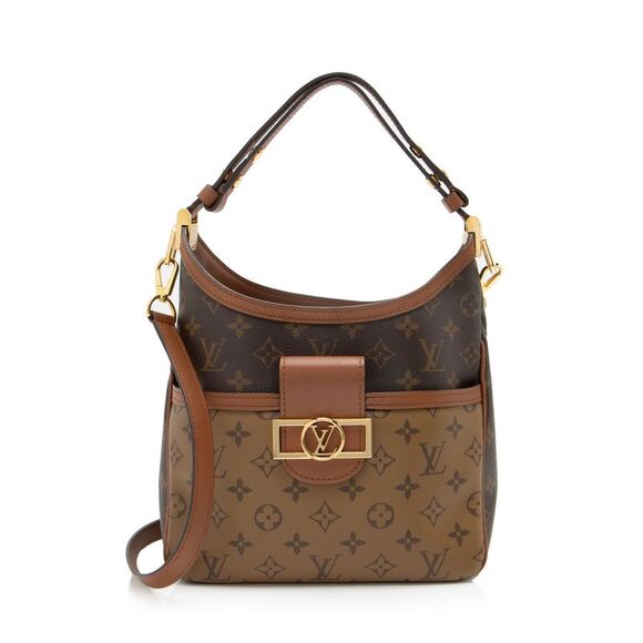 Louis Vuitton Reverse Monogram Dauphine PM Hobo - Picture 1 of 16